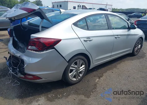 2019 Hyundai Elantra Sel z USA, uszkodzony, nr VIN 5NPD84LF1KH480816